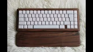 Dusk + Akko Rosewood + POM Jelly Keycaps