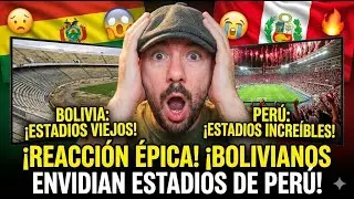 BOLIVIANOS SE COMPARAN CON PERÚ Y NO AGUANTAN 😱 | EL DEBATE POR LOS ESTADIOS