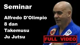 Seminar 25 Alfredo D'Olimpio 8 dan Takemusu Ju Jutsu