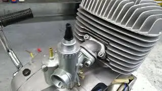 Silnik wsk 175 060, gaźnik jikov od cz, zapłon CDI, prezentacja po profesjonalnym remoncie.