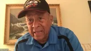 Tuskegee Airmen with Lt. Col. Alexander Jefferson and Lt. Col. Harry Stewart May 24, 2021