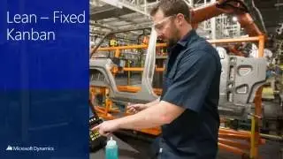 Microsoft Dynamics AX 2012 R3 CU8 Lean Fixed Kanban
