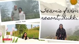 Teams farm resort and nadukani idukki vlog#cicils vlog..