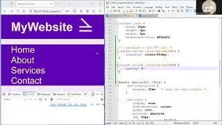 jQuery 17: Превратите значок бургера в &laquo;X&raquo; с помощью jQuery и CSS с простым эффектом перехода