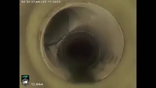 Main property sewer drain after relining