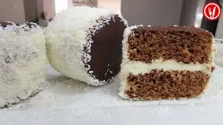 Обязательно попробуйте это печенье с шоколадной начинкой и кокосовой стружкой -Русские шапки/ РЕЦЕПТ