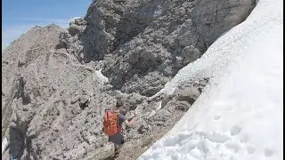 Tschirgant (2370m) &Uuml;berschreitung - Panorama hoch &uuml;ber Imst
