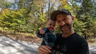 Fishing life before and after a baby... Aurora's first trout!