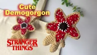 Viral Easy Cute Demogorgon 🧶 | Folded Petals I Stranger Things Crochet I Beginner Frienly