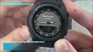 North Edge FORTRESS Outdoor Watch Time Mode Setting #fortress #outdoors  #vlog   #northedge
