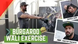 BURGAROO WALI EXERCISE WITH YAR RAMISH ll TEAM MAK ll YAR RAMISH ll TABATA WORKOUT