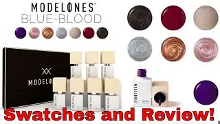 Modelones Blue Blood Set | SunOne Nail Lamp | Great Nail Sales With Codes!