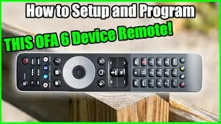 Setup and Program This 6 Device One For All Universal Remote (Smart Control Pro)