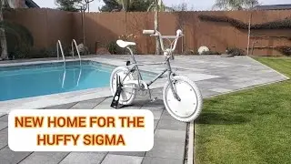 My 1987 Huffy Sigma Has A New Temporary Home! #vintage #bmx #80s #bmxlife