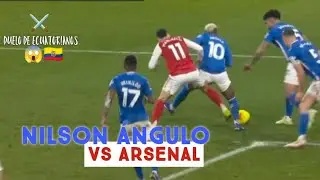 As&iacute; fue el debut 😱de Nilson &Aacute;ngulo vs Arsenal/ ⚔️ duelo de Ecuatorianos 🇪🇨