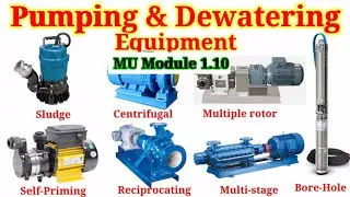 Pumping and dewatering equipment.