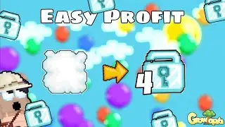 Growtopia Easy Profit | Growtopia Mass Clouds | Growtopia Profit 2024