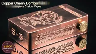 Solid copper Cherry Bomb from Masterpiece Custom Vapes