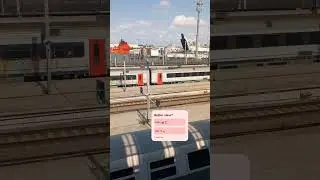 Best Train Station View in Belgium? 🚆🌊
