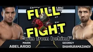 MARK ABELLARDO win from behind(fullfight)#onefc