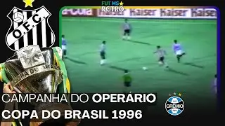 Operário-MS na Copa do Brasil de 1996 - 1° jogo x Grêmio