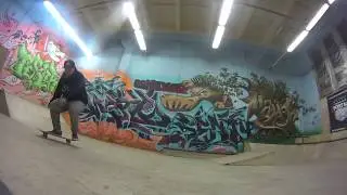 Kostya Skrebtsov coach flip new trick  Street House Park mini edit 2016