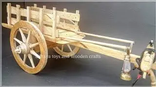 How to Assemble bullock Cart/wooden bullock cart/udhaya toys/Ep-60
