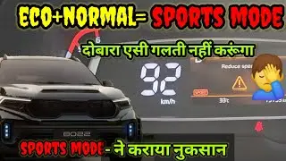 Kia Sonet Sports mode On(कसे काम करते है kia के Mode) #kia #black @LifeOnRoad9990