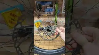 Stock Rotor Upgraded To XT Icetech 203mm.