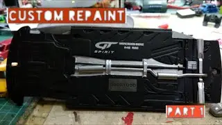 GT Spirit Mercedez Benz A45 AMG 1:18 Customs Repaint part 1 (Preparing)
