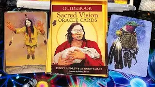 SACRED VISION ORACLE CARDS FLIP THROUGH REVIEW WITH SPECIAL PICK A CARD MESSAGES AT THE END 🪶