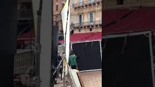 War 2 Movie shooting In Italy .#shorts