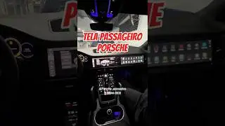 Instala&ccedil;&atilde;o Tela Passageiro Porsche a cayenne #porsche #porschecayenne