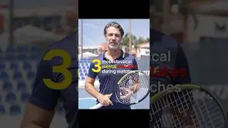 3 most classic mental mistakes during matches 🚫 #tennis #mistakes #tenniscoach