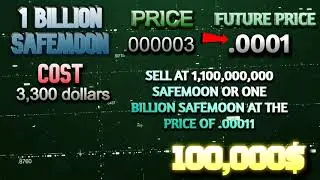 HOW MUCH SAFEMOON DO YOU NEED TO MAKE( $100000) QUICK AND GUARANTEED IN 2-5 YEARS!!