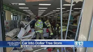 Call slams into Auburn Dollar Tree
