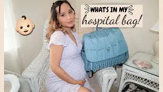 WHAT'S IN OUR HOSPITAL BAGS! First Time Mom + Diaper Bag | Labor & Delivery 2020!