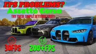 FPS Problems/Stutters in Assetto Corsa? TRY THIS!