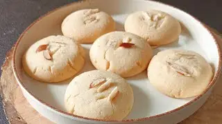 Traditional Nankhatai Recipe | Soft & Crumbly Indian Cookies 🍪