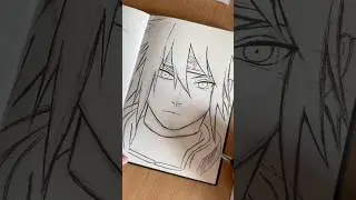 How to draw Minato #minato #naruto #narutoshippuden #animedrawing #anime #art #shorts
