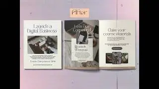 Canva eBook Template| Canva Guidebook Template |Customizable| Website Selling Canva Templates Online