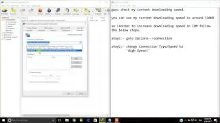 IDM download speed booster