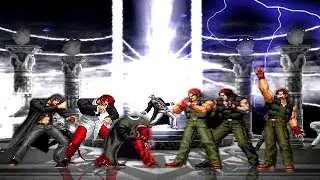 [KOF MUGEN] Iori Yagami Team VS Ralf Jones Team