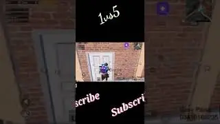 1vs5 with m249 #short #shortvideo #pubgtiktok #pubgmobile #fmnasir