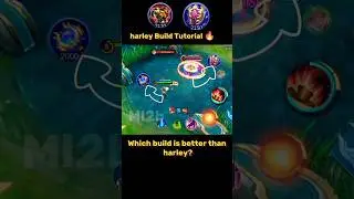Harley Bulid Tutorial mobile legends #ml2b #harley #harleybuild  #tutorial #mlbb