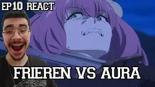 FRIEREN VS AURA, MUITO BRABO - Frieren (Sousou no Frieren) Epis&oacute;dio 10 REACT
