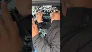 When Cops Pull Over Airsofters #airsoft #airsoftgi #short #shorts #gaming #milsim #toys #funny #meme