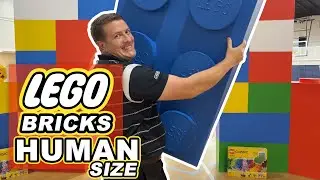 I BUILT GIANT LEGO BLOCKS.