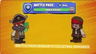 Mini militia season 11 battle pass reward collecting and crate opening 