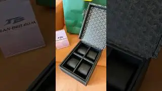 Goyard 4-Slot Luxury Watch Storage Box#goyardbag #goyard #box
